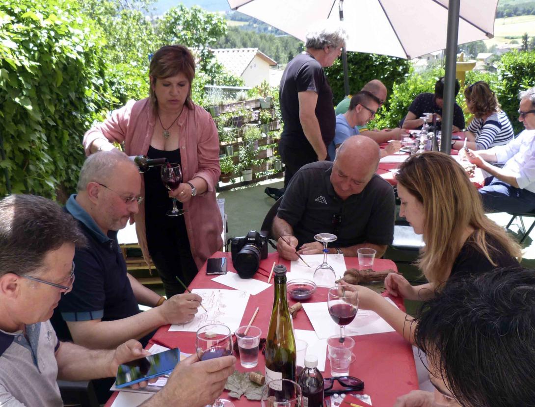 Tallers de Pintura amb Vi