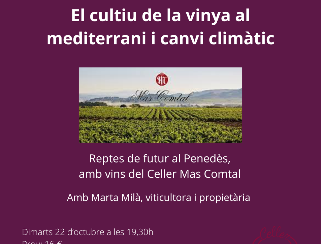 EL CULTIU DE LA VINYA AL MEDITERRANI I CANVI CLIMÀTIC