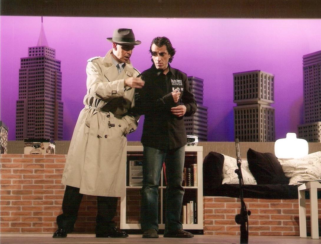 Obra " Torna-la a tocar, Sam". Foto: Joan Plans