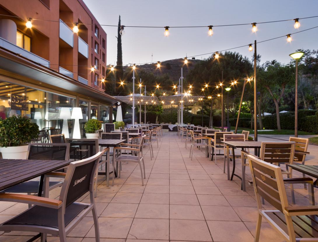 Terrassa hotel abba Garden