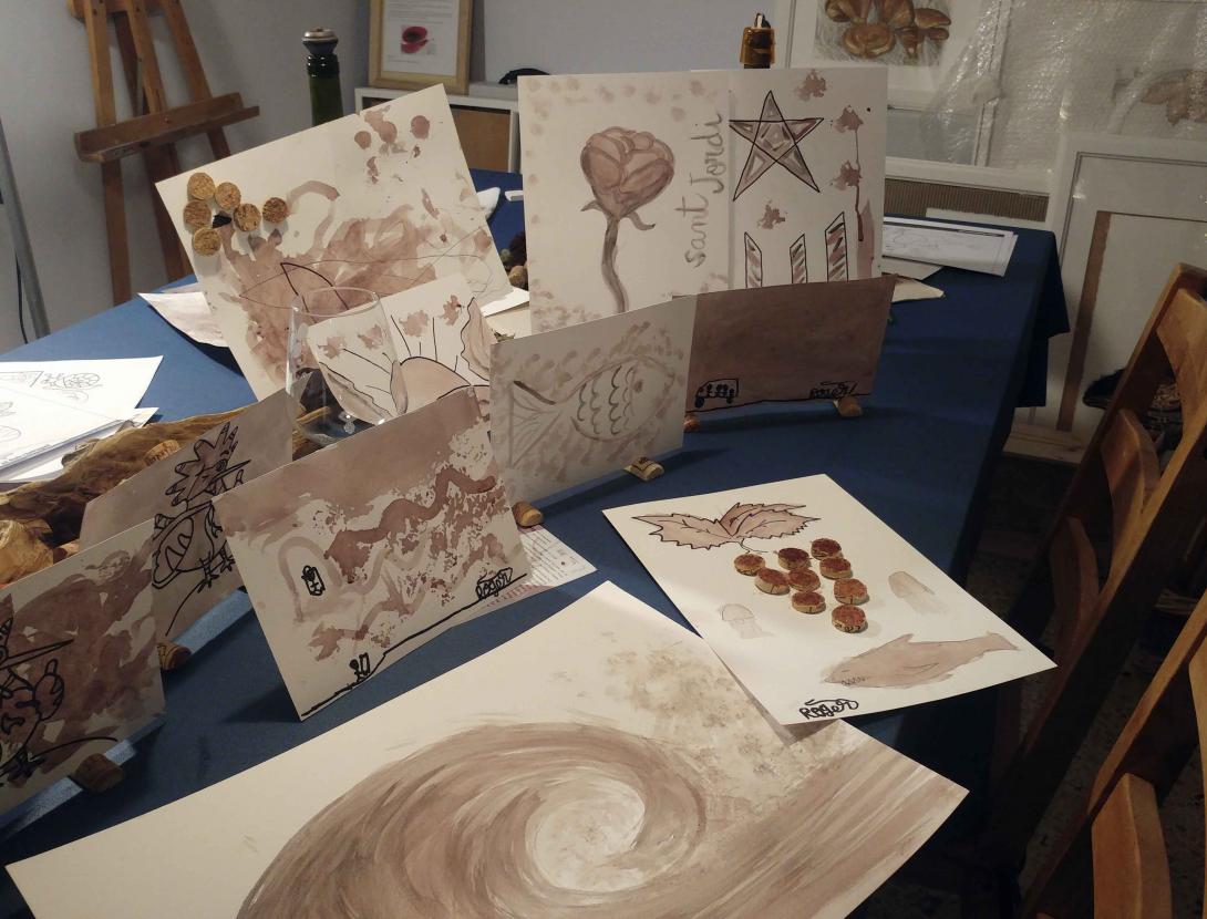 Tinta i Vi, Estudi d'art