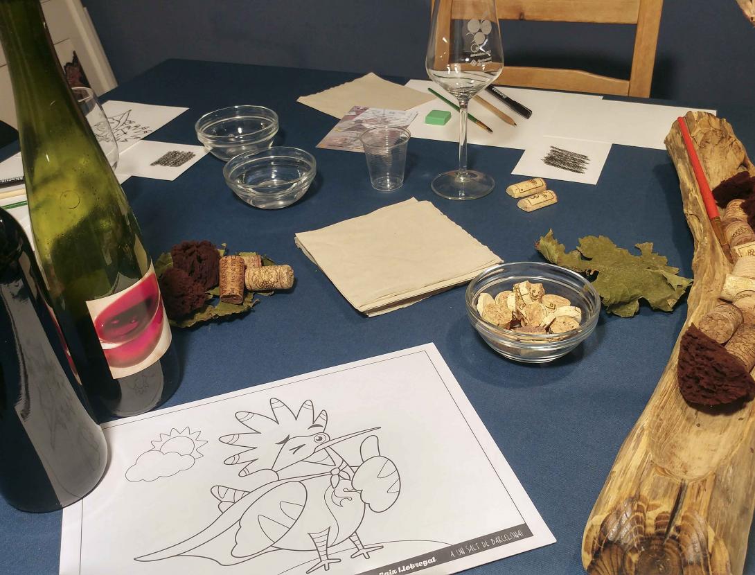 Tinta i Vi, Estudi d'art