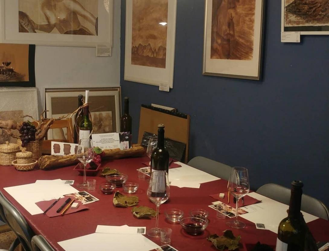 PINTEM AMB VI? Vine a l’Estudi d’Art TINTA I VI