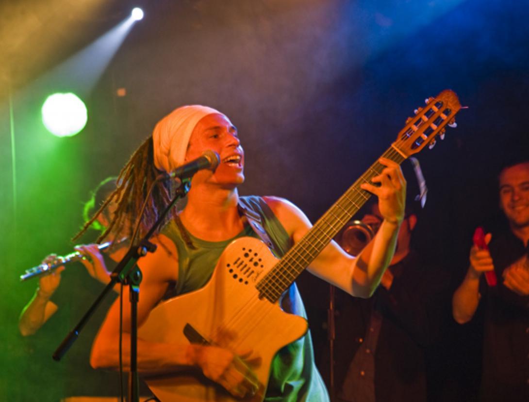 Concert de Victor Salvatti  al centre comercial Splau