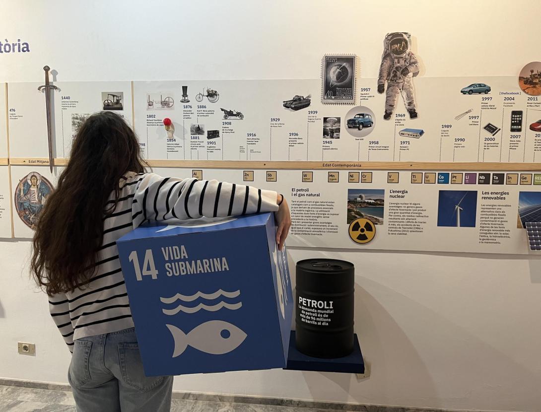 Joc-visita familiar a l'exposició &quot;El futur és aquí&quot;