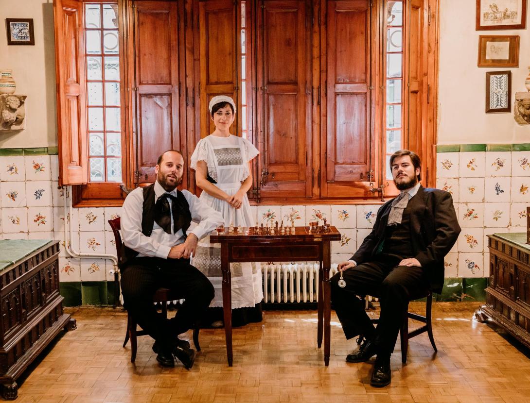 Visita teatralitzada a "L'Enrajolada", Casa Museu Santacana