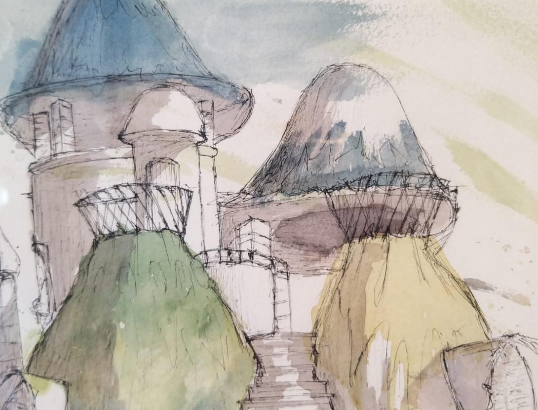 Exposició del I concurs de dibuix Càtedra Jujol-Rosa Gres