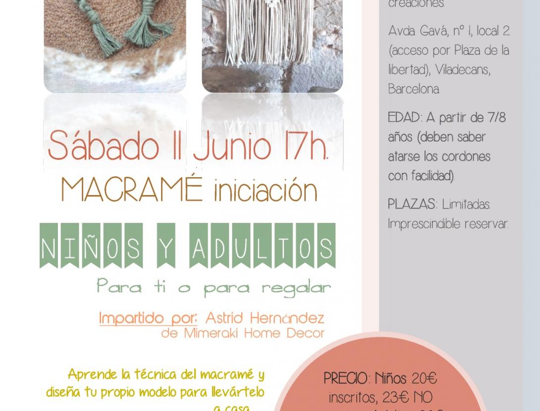 MACRAMÉ iniciación