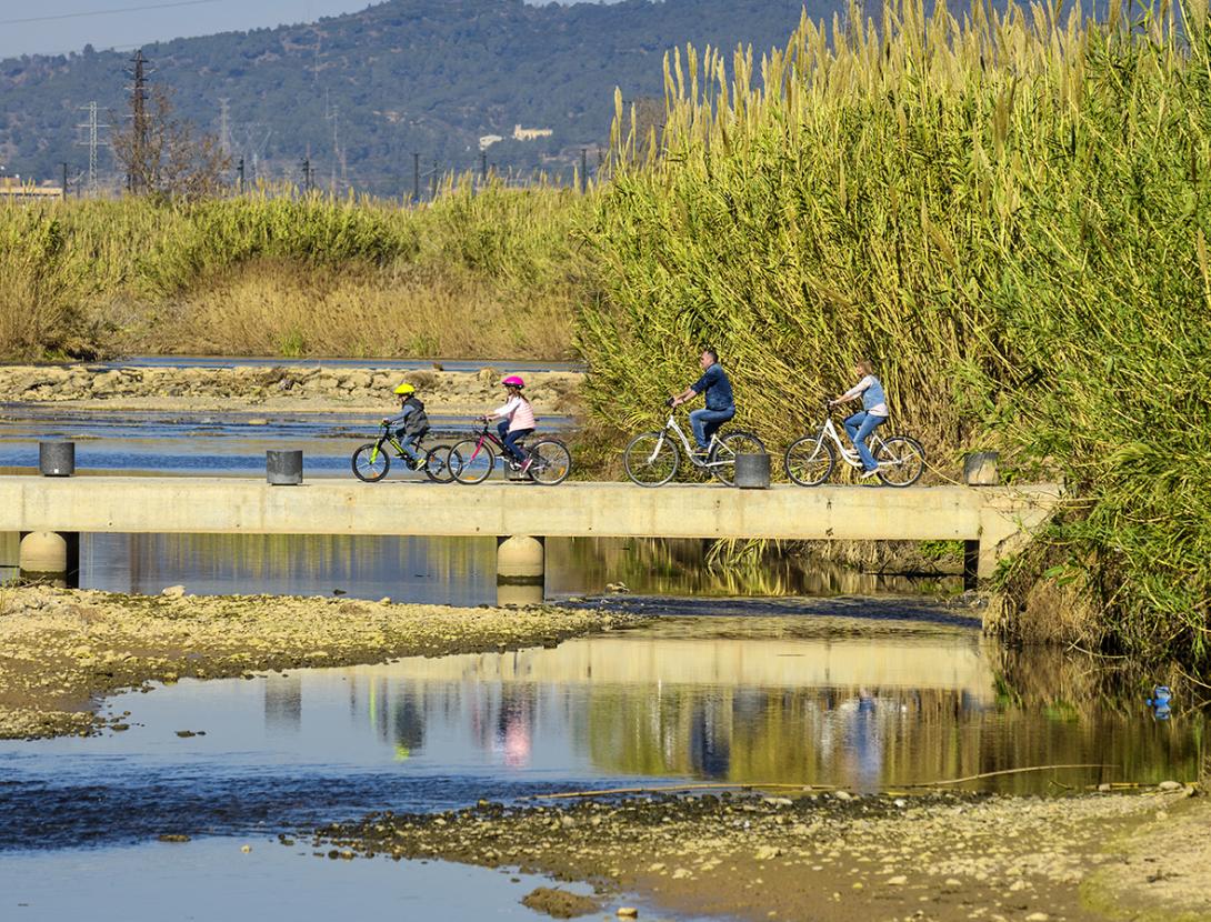 El riu Llobregat, un dels atractius més visitats de l'àrea metropolitana
